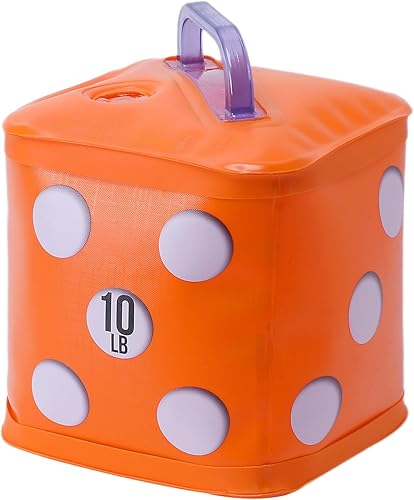 Miniatura 7 de Pesa rusa de agua suave de 71015 libras, pesas llenas de agua para ejercicio de fitness, juego de mancuernas de agua portátiles, pesas rusas