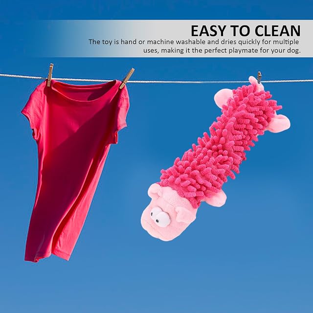 Foto 5 de 6 de Juguete de Peluche para Perros en Forma de Cerdo - Reduce el Tiempo de Homicidio y el Aburrimiento