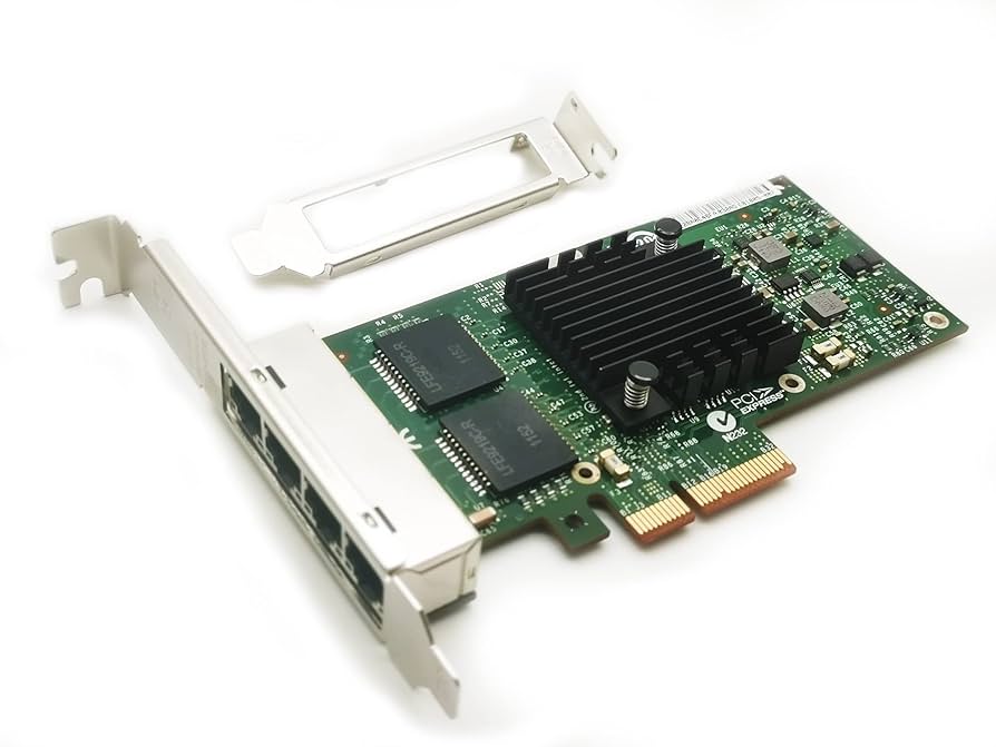 Lemspum 1GbE イーサネットカード I340-T4 Amazon.com: 1GbE Ethernet Card I340-T4 Quad RJ-45 Copper