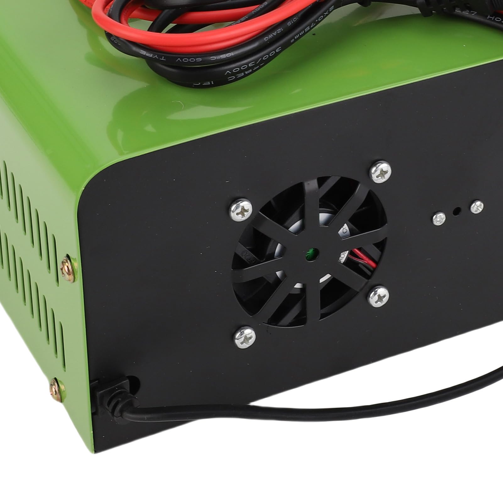 SEAFRONT Cargador de Batería Inteligente 12V/24V Cargador de Batería Multifuncional Inteligente de Acero Inoxidable (Enchufe de la UE)