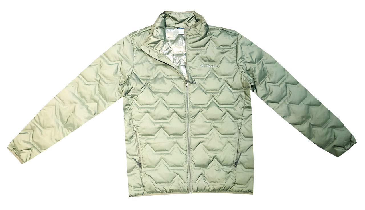 Columbia Mens Walker Mill Heat Seal Down Jacket Green M