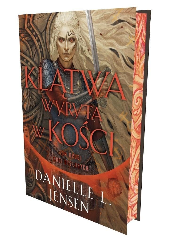 Saga bezlosych (2): (ilustrowane brzegi) (Saga bezlosych Tom 2 Klątwa wyryta w kości)