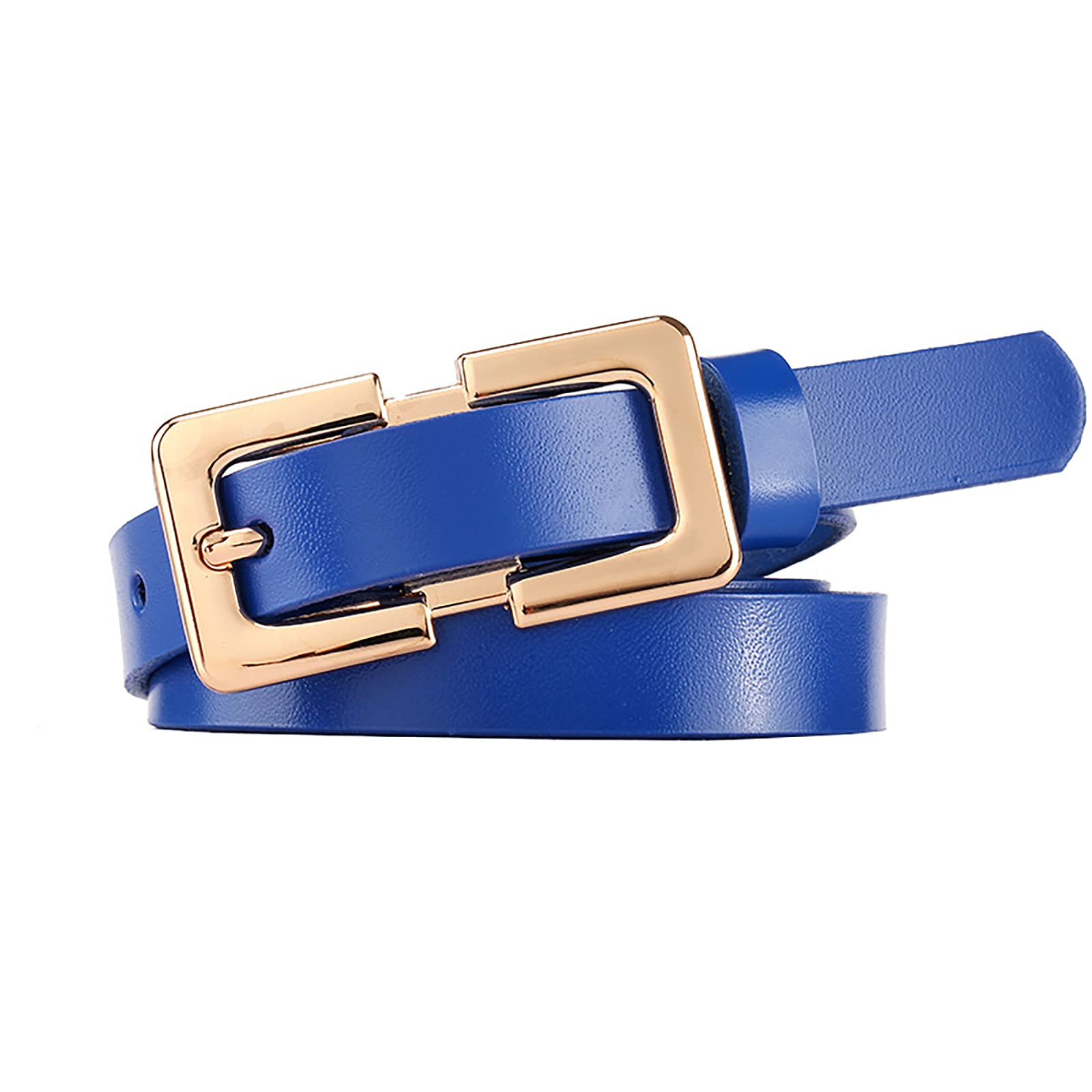 Cintura sottile reversibile con Oval T Donna, Nero | Milano