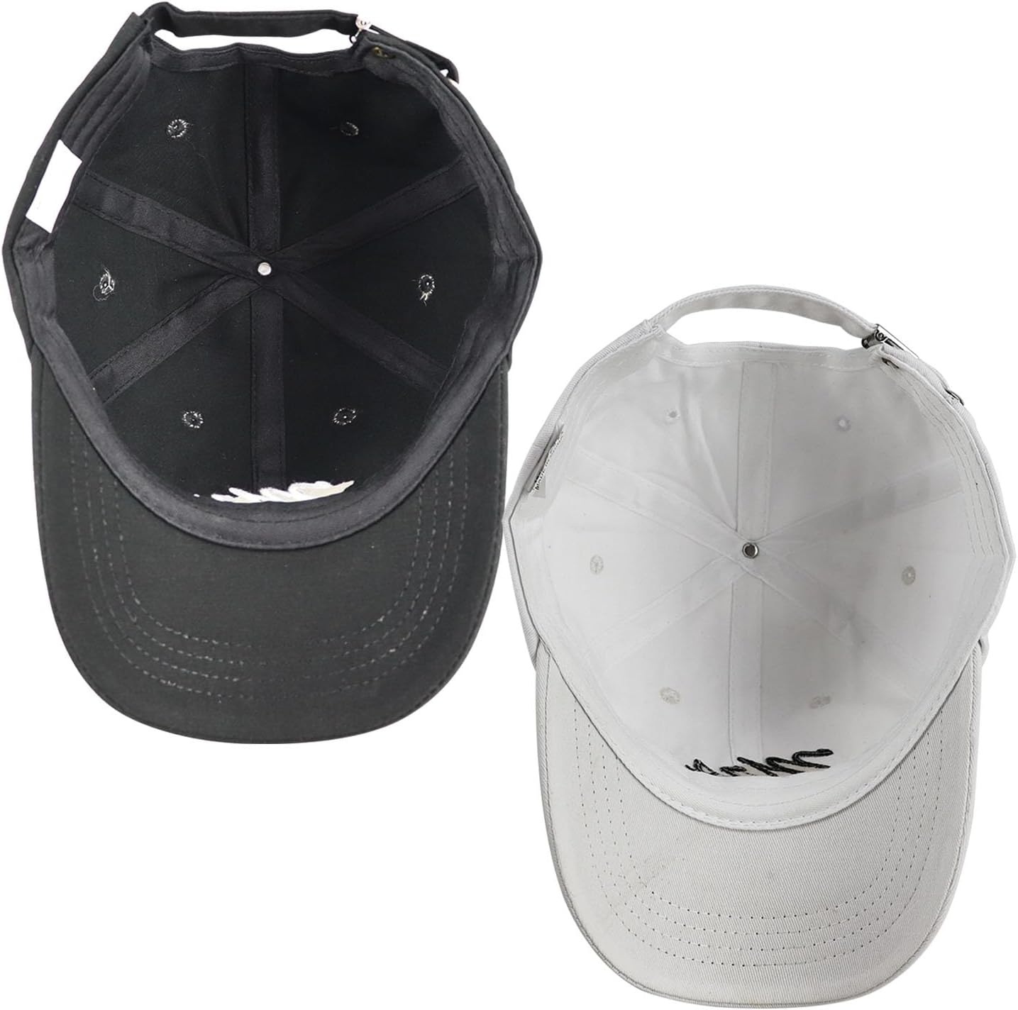 2PCS Mr Mrs Baseball Hats for Men Women, Newlywed Honeymoon Wedding Gifts, Funny Adjustable 3D Embroidered Hat Couples Set