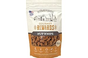 Wholesome Dog Treats: Nut'R'Nipz Peanut Butter Dog Biscuits