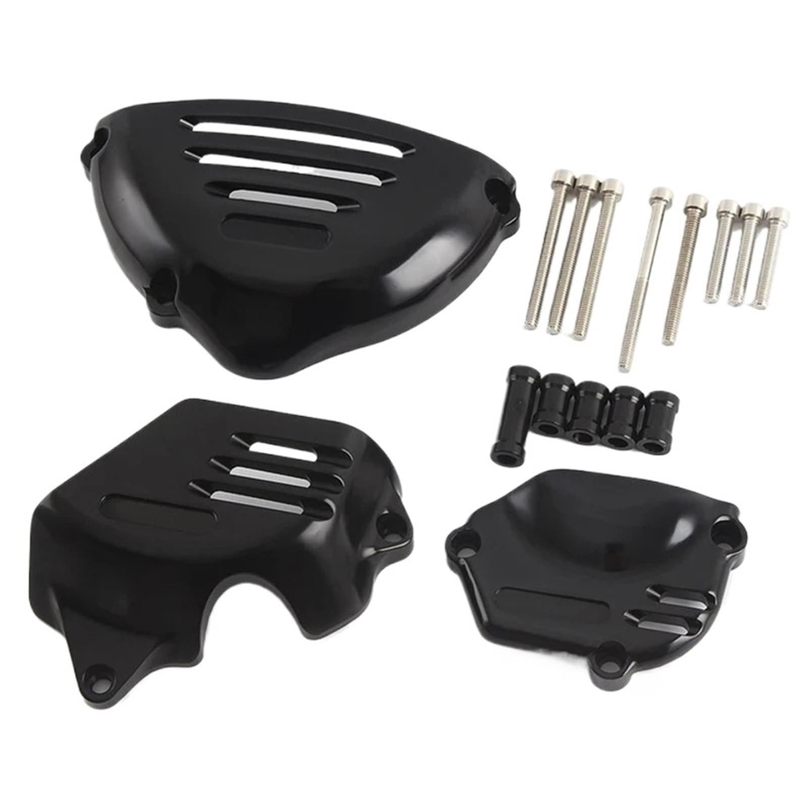 silnika motocykla osłona stojanów Pasuje do Z900RS Z900 RS Z 900RS 2018-2024 osłona silnika motocykla stojan pokrywy skrzynka rama suwak Crash Bar Pad Protector(Black)