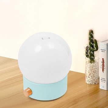 Essential Oil Diffuser, Aromatherapy Diffuser, Home Aromatherapy Fragrant Aroma Diffuser for Essential Oil Large Room Diffuser (Blue,Round)