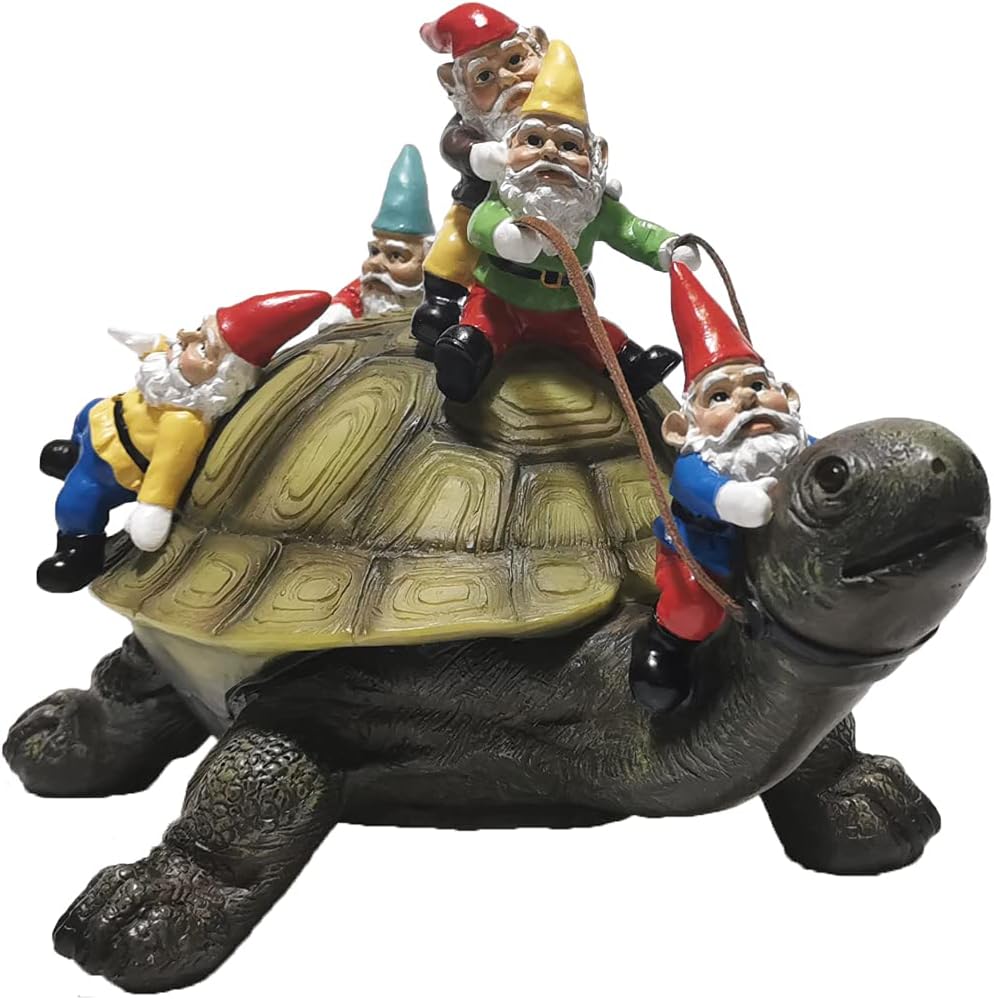 Nature's Rhythm Turtle Garden Statue Tortoise Zen Turtles