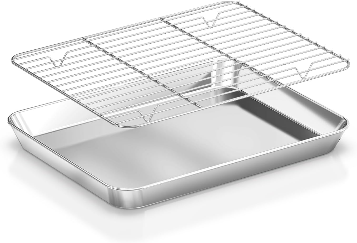 Stainless Steel Baking Sheets with Rack, HKJ Chef Cookie