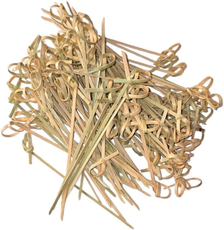 La mejor selección de Pinchos disponible en línea. 41 (Paquete con 100 piezas) Palitos de Bambú Para Brochetas: tamaño 12cm largo, Palitos para Fruta, Barbacoa, Kebab, Malvavisco, Manualidades. biodegradables