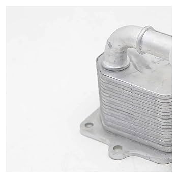 Oil Cooler Compatible with OE: 7T4E-6A642-DA/7T4E6A642DA