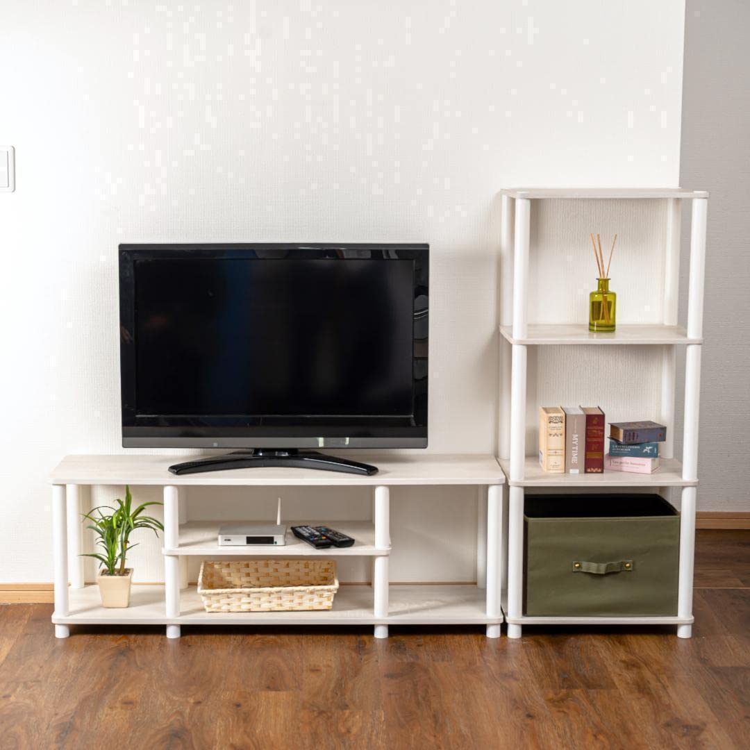 ホワイト テレビ台 AV機器収納 Amazon｜テレビ台 テレビボード ハイタイプ 幅165cm TVボード TV