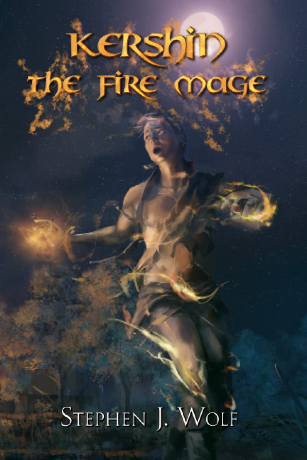 Cover of Kershin the Fire Mage