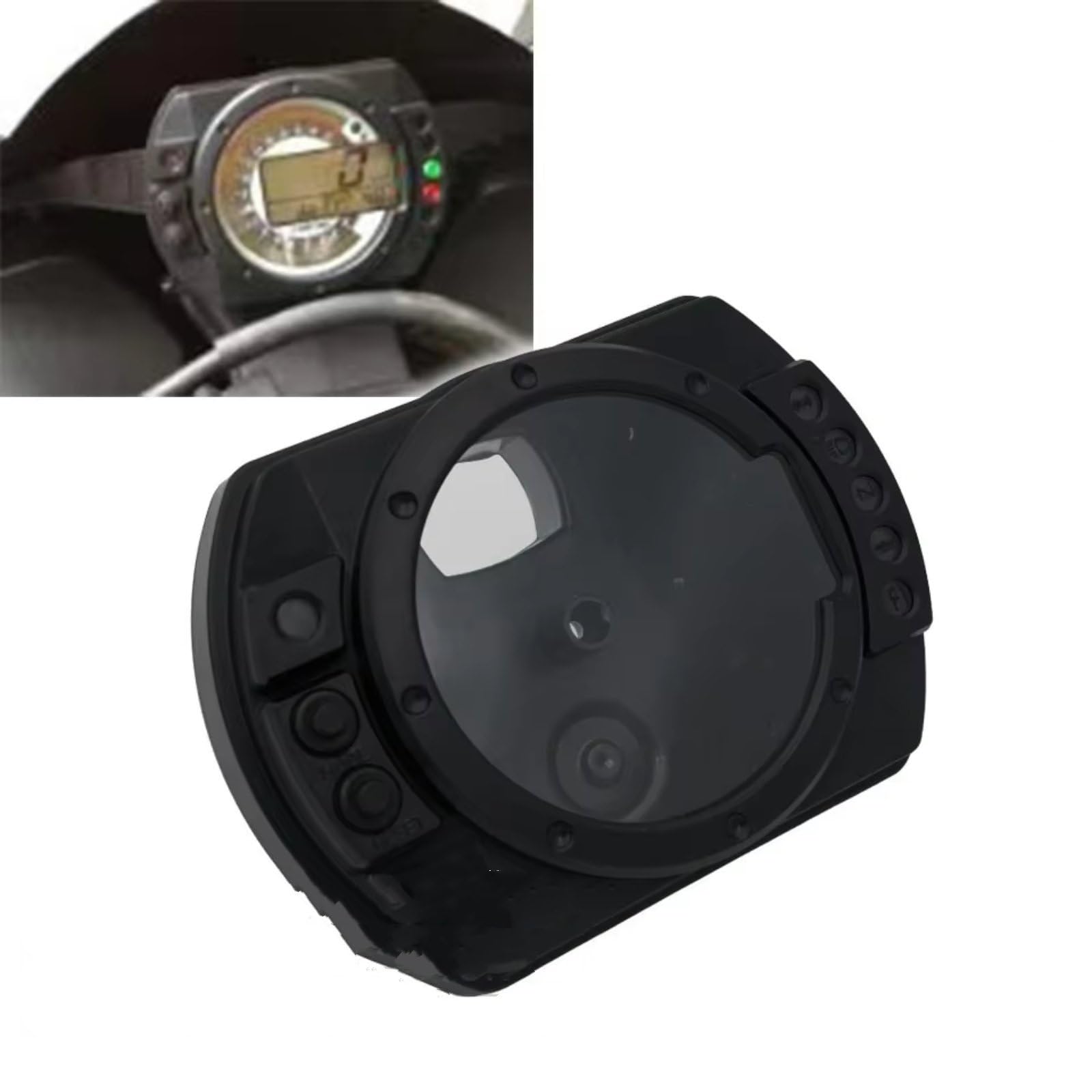 Tachometer Instrumentenkoffer Kompatibel Mit Für Ninja Für ZX10R 2005 Für NinjaZX6R 2003 2004 2005 2006 Tachoanzeigeabdeckung