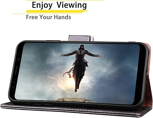 Miniatura 6 de SUANPOT Funda de piel tipo cartera para Samsung Galaxy Note 9 de 6.4 pulgadas con bloqueo RFID, soporte para tarjetas de crédito, funda con tapa