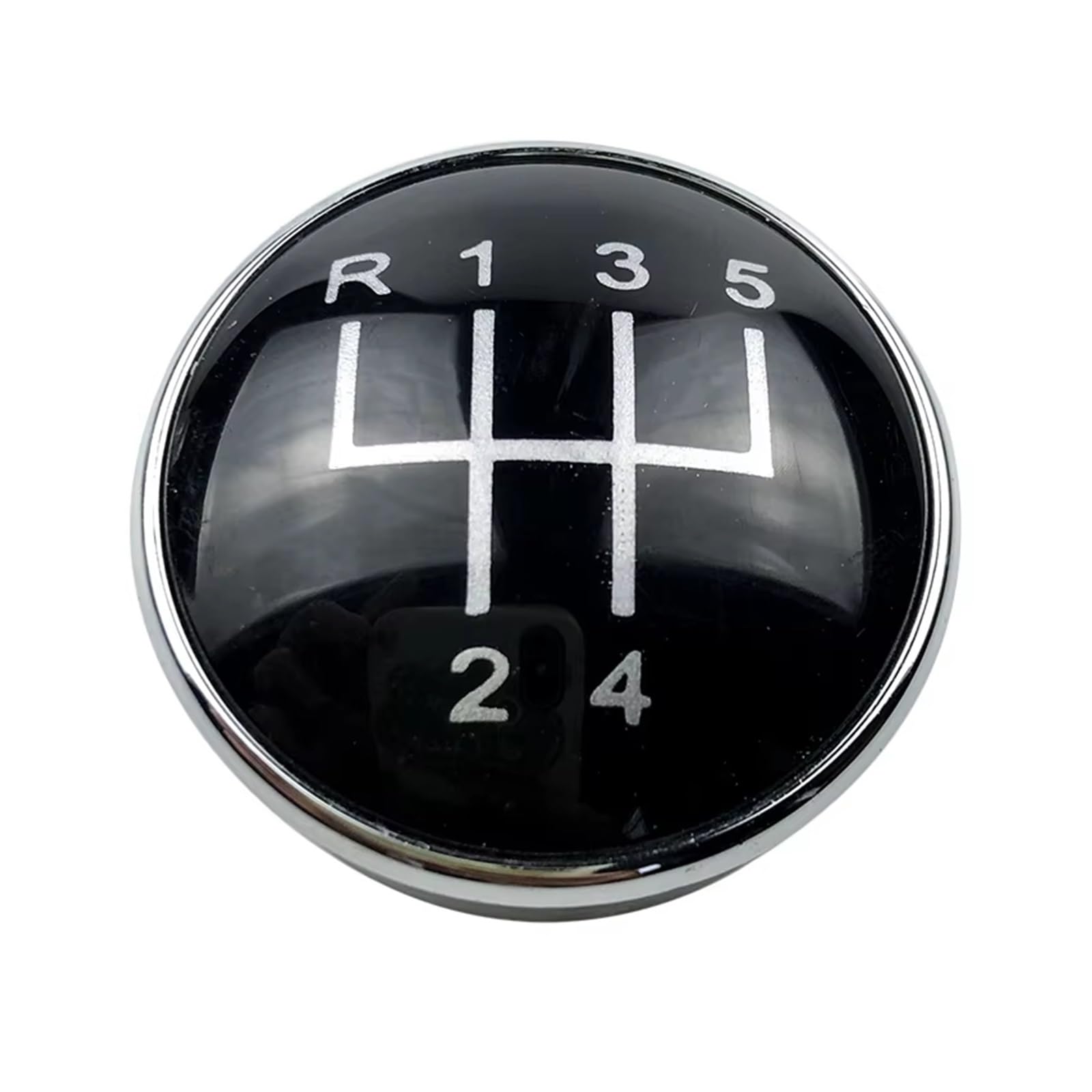 Ouvecr A R12345 Car Shift Gear Knob Handle For Vw For Passat B5 3Bg B6 B7 Cc For Golf 4 Mk4 For Bora Gear Lever Shift Knob Emblem Cap Cover Gear Shift Cover(A R12345)