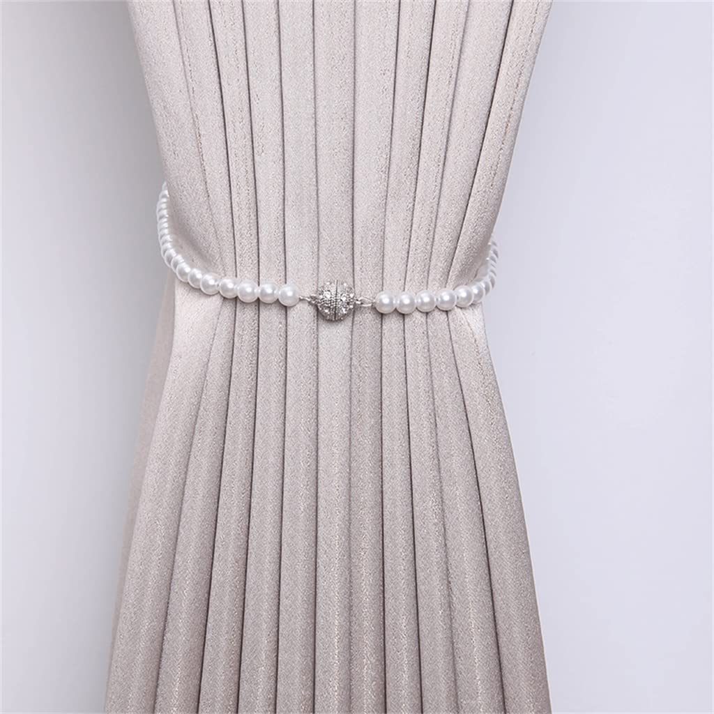 Accueil Clip de Rideau Sangle de Boucle Magnétique Boucle de Reliure de Rideau Boucle de Boucle de Rideau Décoration de Boucle de Rideau (Couleur : A, Taille : Taille Unique) (Taille Unique)