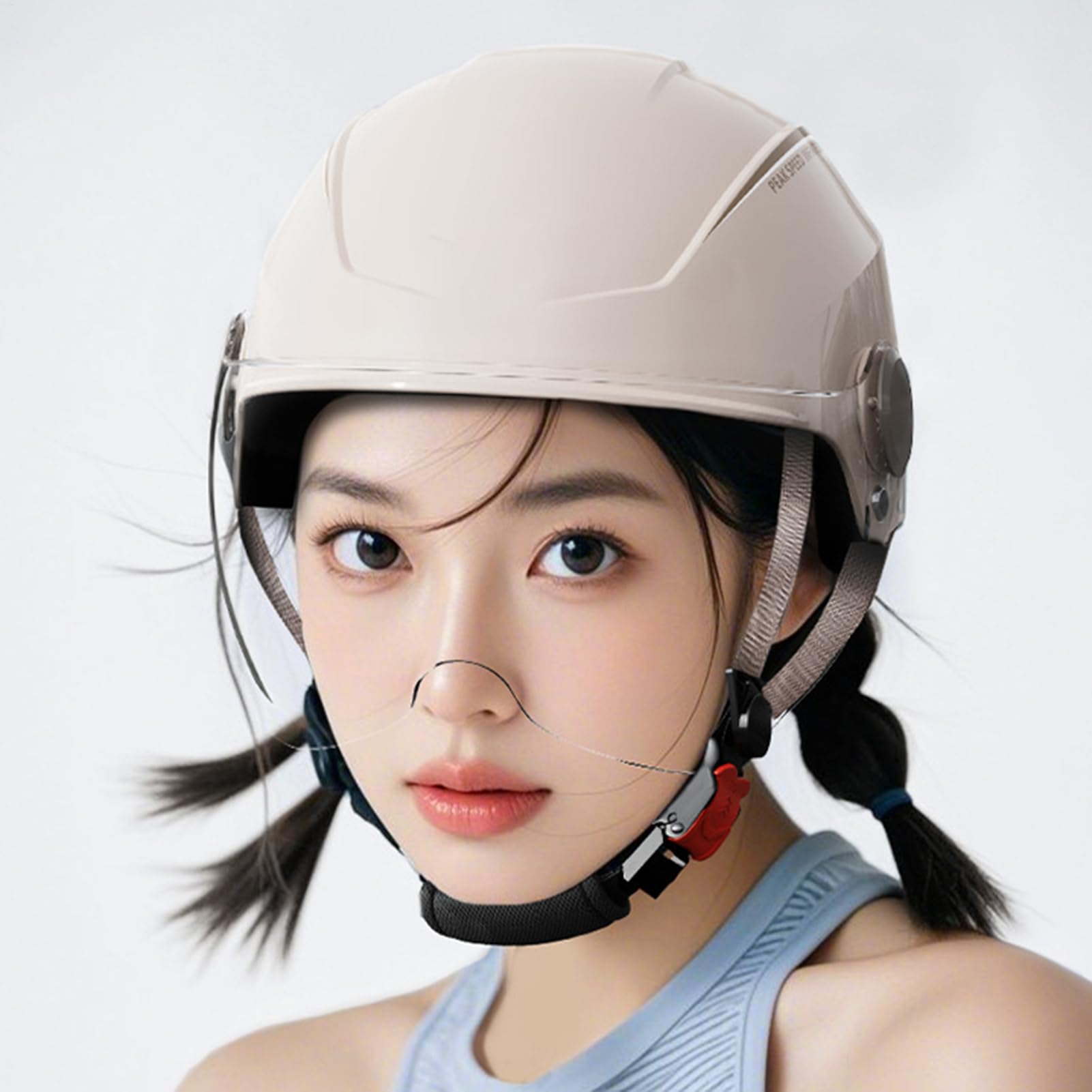 Casque De Cyclisme, Casque Trottinette Electrique Adulte, Highly-Protective Casques Vélo, Demi Casques Léger Et Réglable, Équipement de Protection