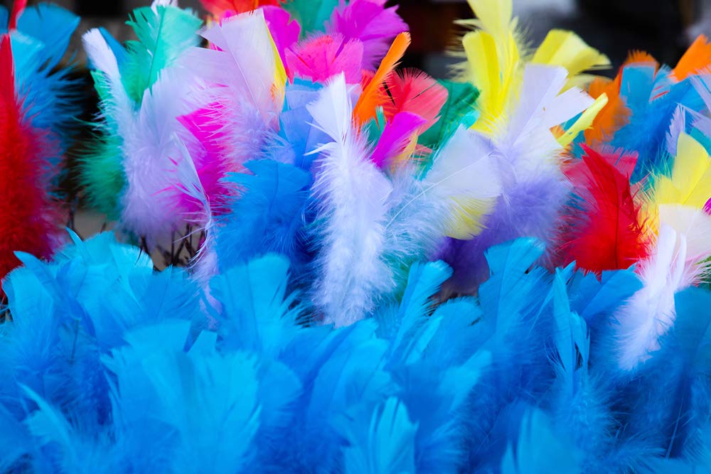 1 Pack - White Turkey T-Base Plumage Feathers 0.50 oz. Dream Catcher, Wedding, Costume Feathers | Moonlight Feather