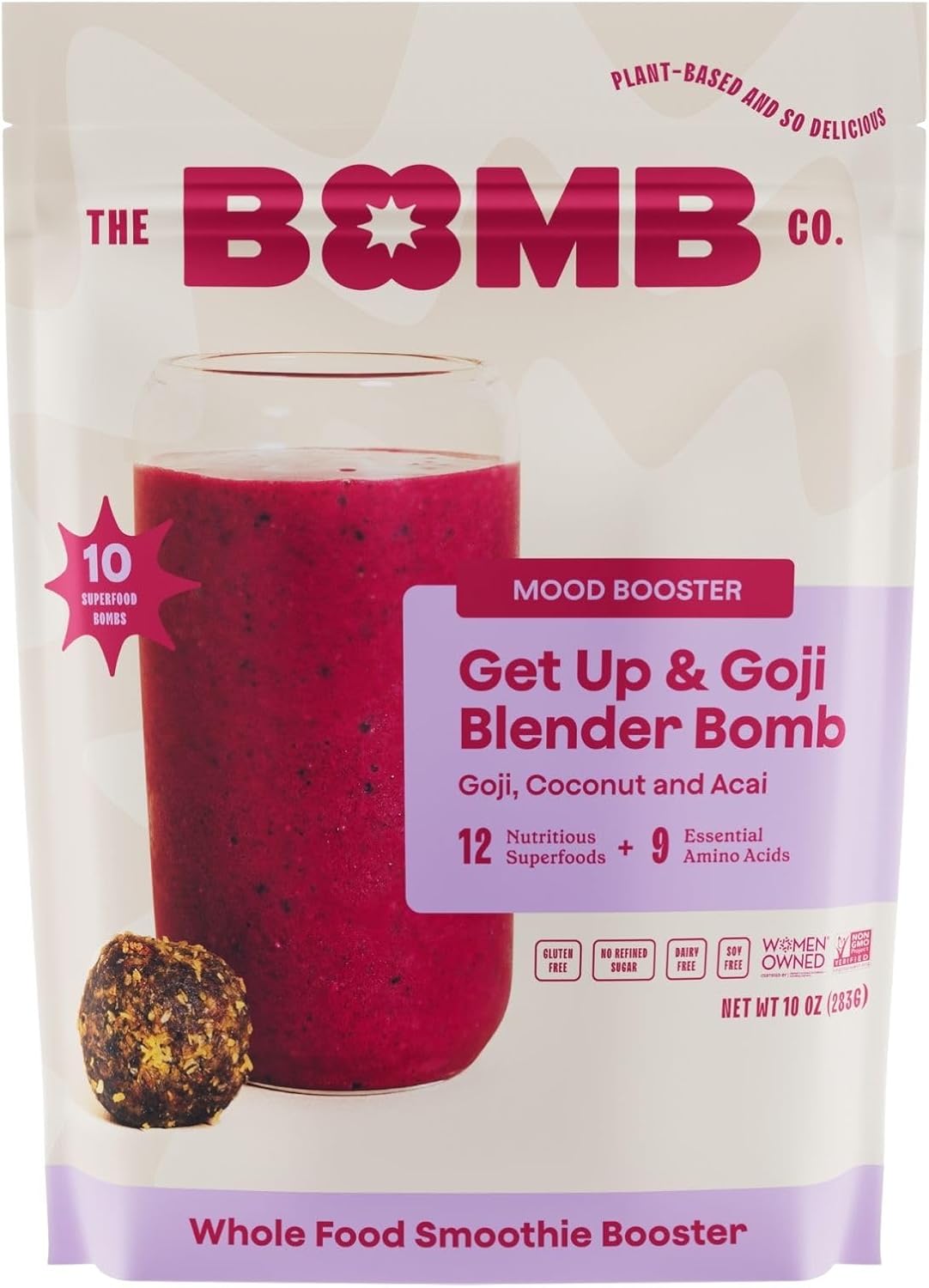 Blender Bombs Goji, Coconut, Acai Smoothie Booster, 11.4 OZ Amazon.ca
