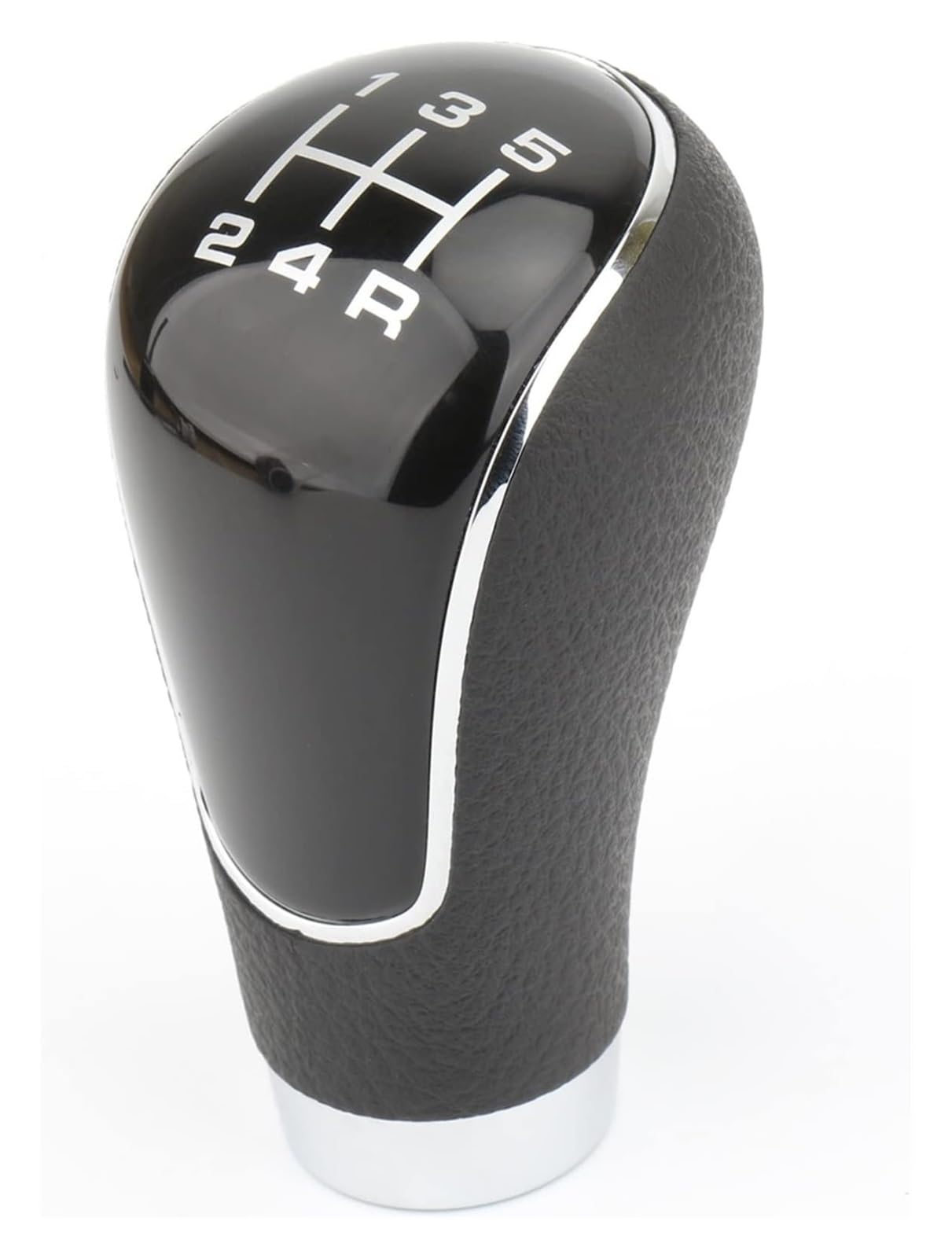 UTONGMU Manual Gear Shift Knob for Nissan for INTERSTAR 6 Speed ABS Plastic ShifterLeather Chrome Silver Gear Knob HeadBall(3)