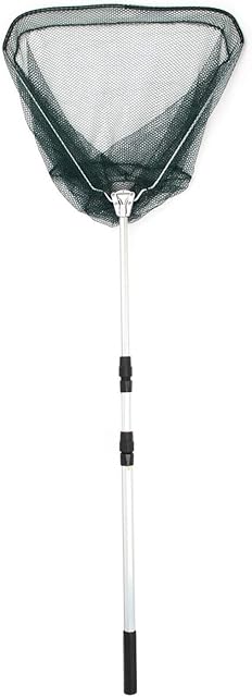 Trintion Fishing Landing Net Portable Telescopic Foldable Collapsible with Long Handle Portable Release Lightweight Fishing Landing Net for Bird Fish Catch