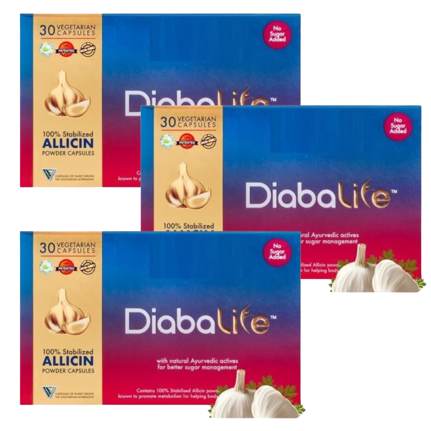 Complete Wellness Nutrition Capsules Diaba Life | Advanced Dietary Formula for Adults | Everyday Vitality, Balanced Nutrition & Active Lifestyle Supplement | 90 Capsules | Pack of 3-image-40