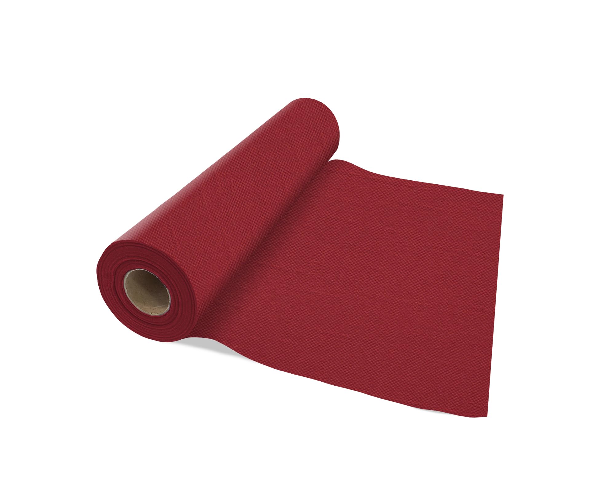 VelaHub Airlaid 20 Table Runners 40 x 120 cm 24 m Roll High-Quality Disposable Runner Red