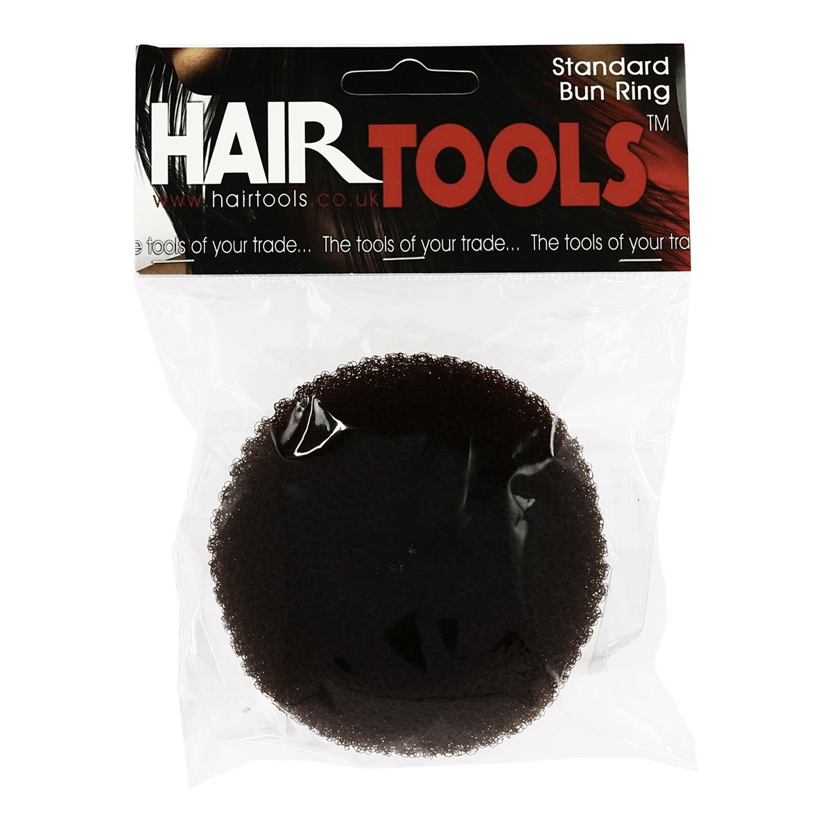 Hair Tools Bun Ring - Medium (Brown)
