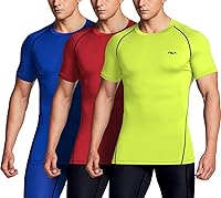 Algopix Similar Product 6 - TSLA Mens UPF 50 Quick Dry Short