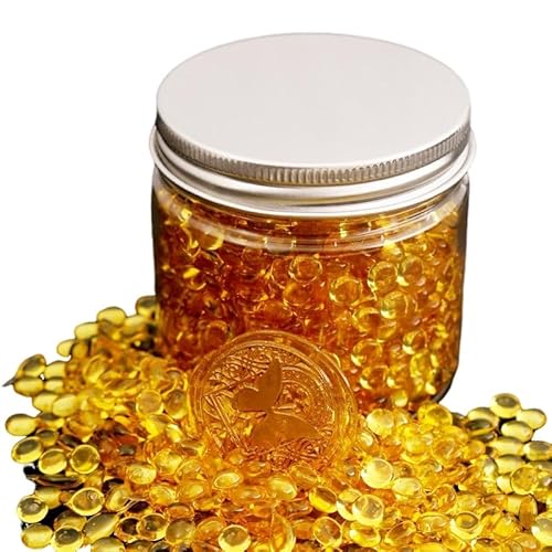 Plus Nao(プラスナオ) シーリングワックス 樹脂 110g スタンプ アンティーク 透明 はちみつ色 封筒 レター 瓶 手帳 おしゃれ ギフト プレゼ 110g ゴールド