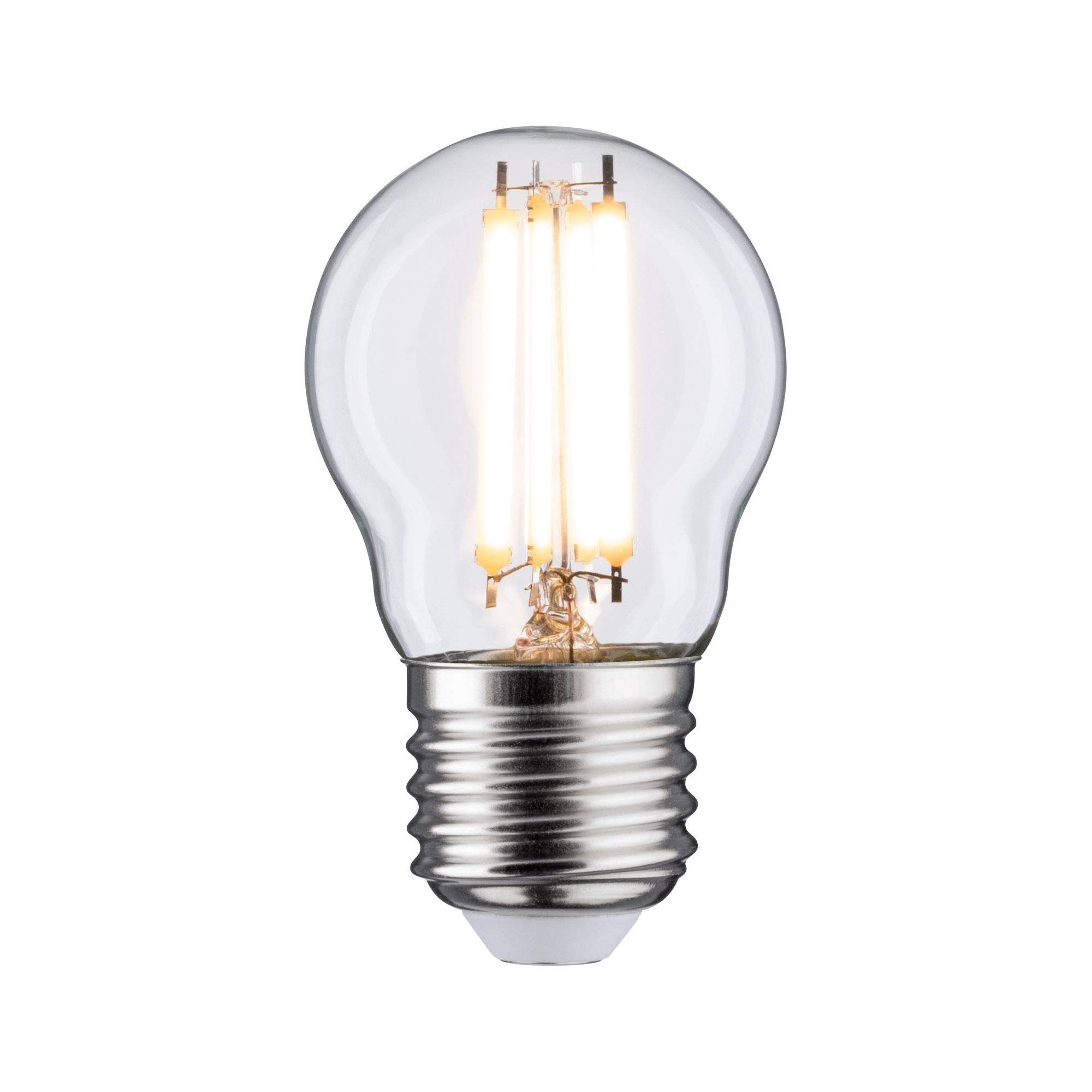 Paulmann 28655 LED Drop-Shaped Filament lamp 6.5 watts Classic lamp dimmable Clear 2700 K Warm White E27