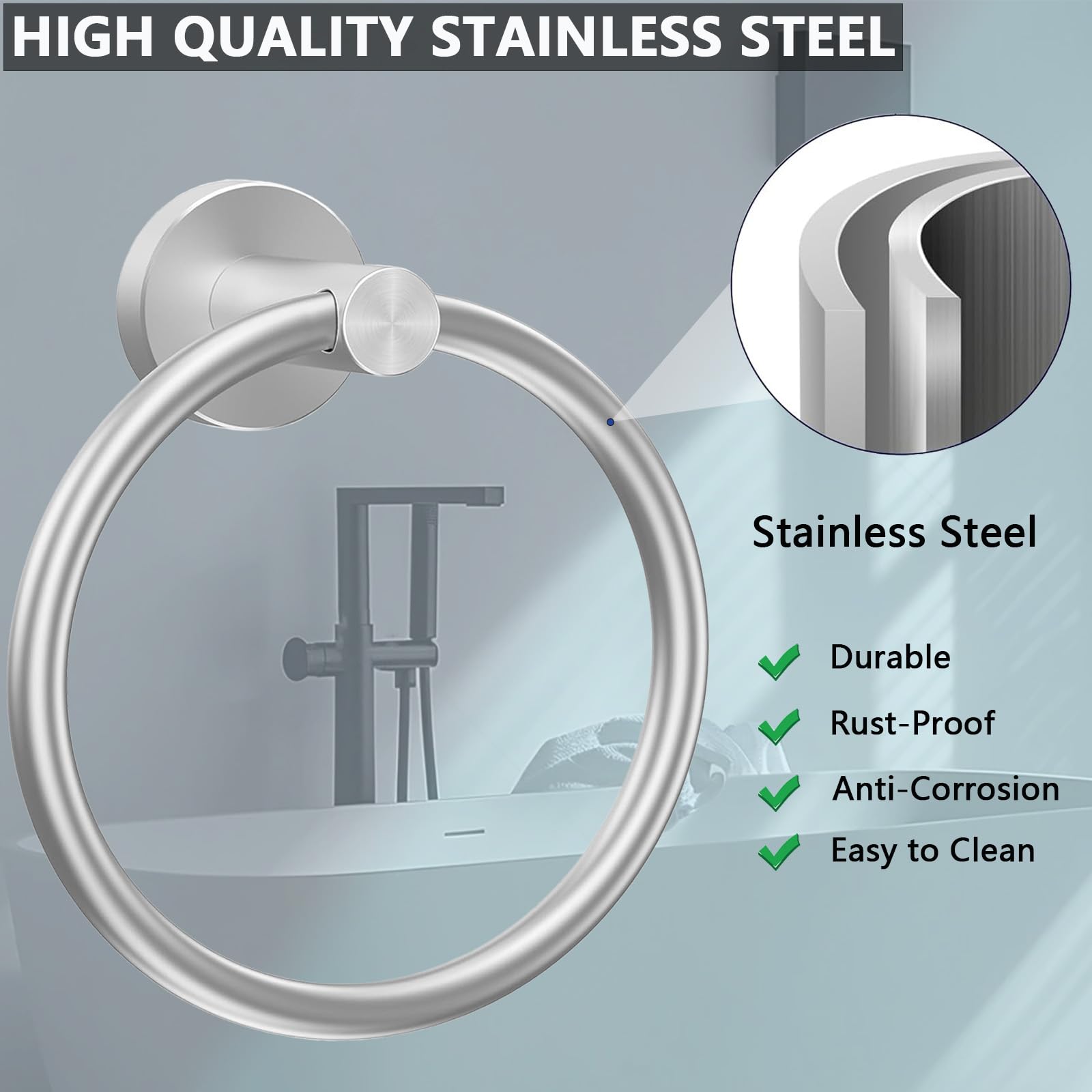 WOOPHEN Hand Towel Ring - Image 2