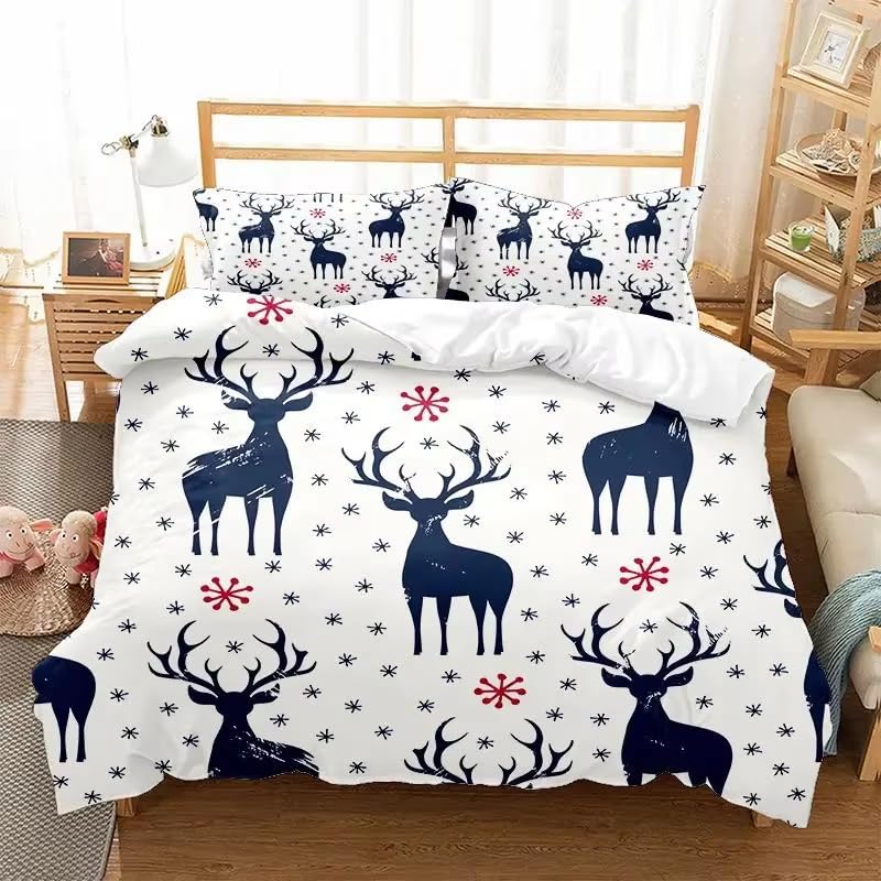 Parure de couette flocon de neige 3D le cadeau idéal pour lit ado