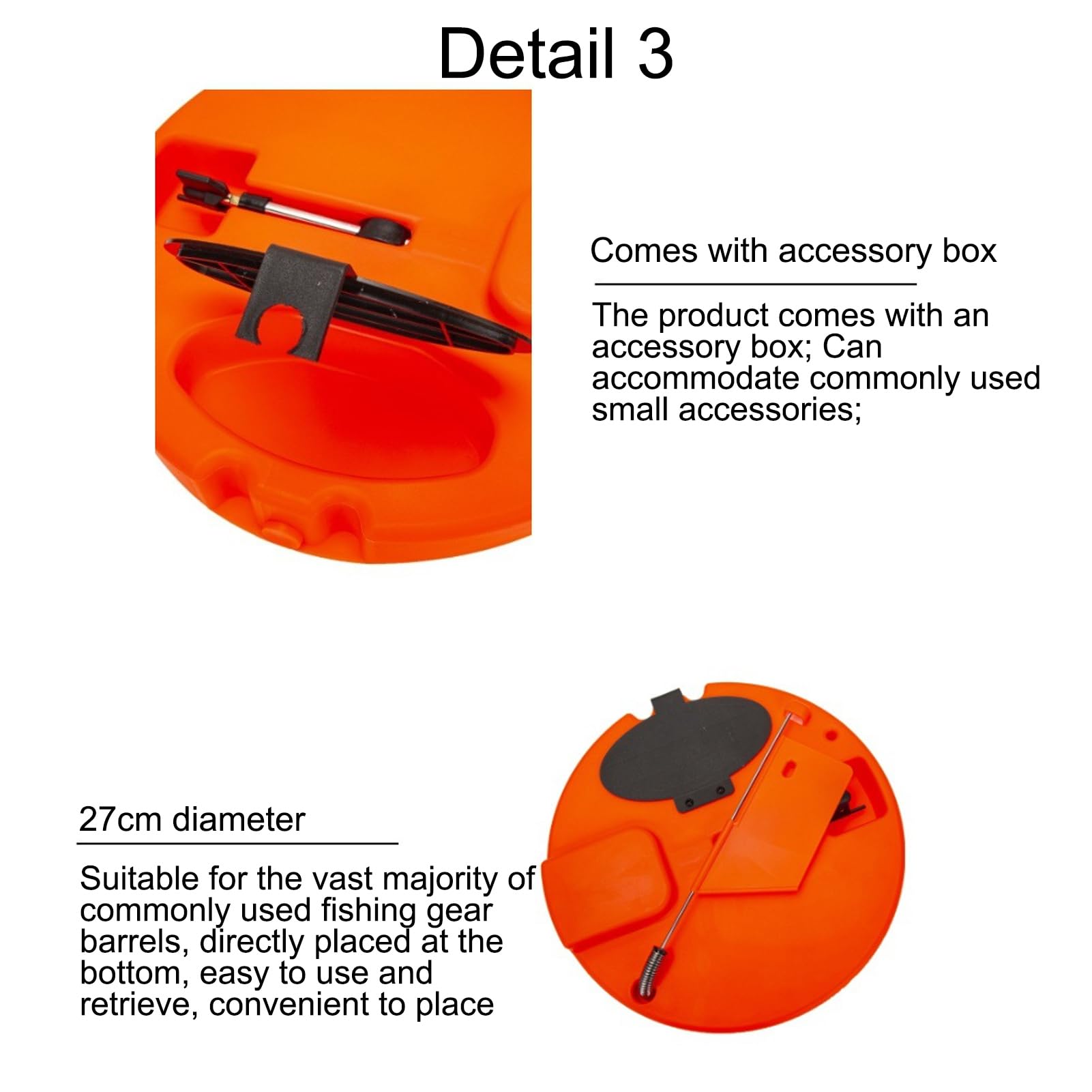 Ice Fishing Rod Marker Flag High Visibility Design