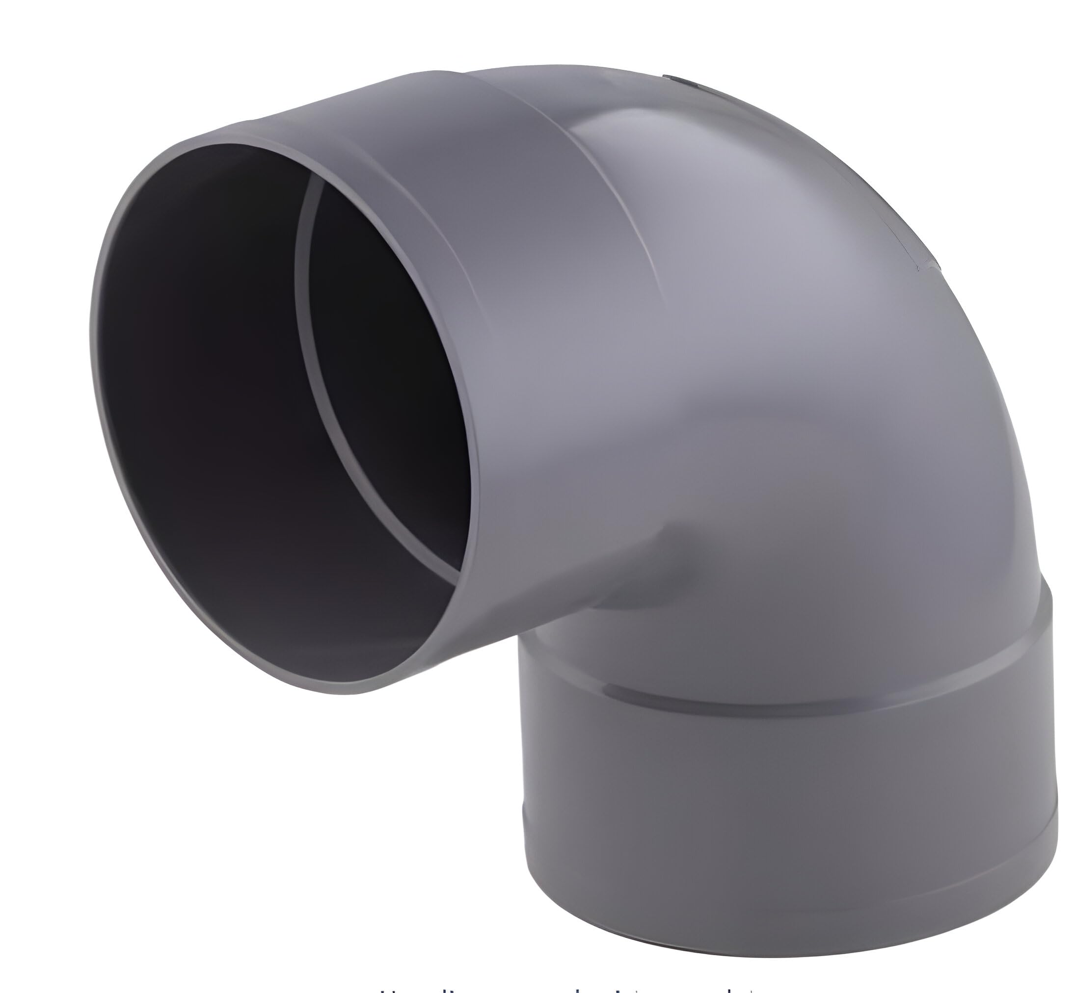 Codo PVC 87 Grados H-H para Tubería – Curva de PVC Presión Agua Potable y Desague – Interior/Exterior – Tuberías 32mm a 250mm – Conexión Sólida y Resistente – Varios Diámetros (250 mm)
