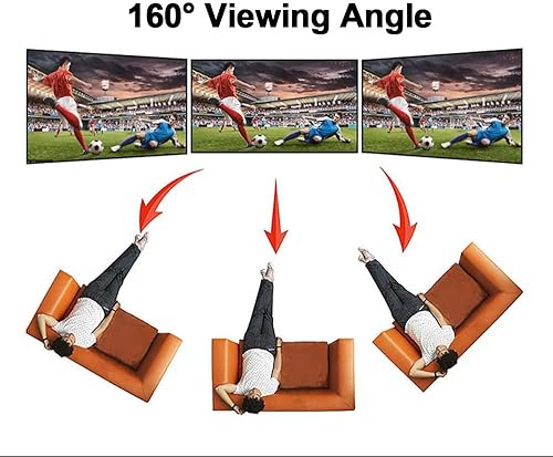 Miniatura 7 de Pantalla ALR para proyector UST, pantalla de proyector de marco fijo ALR de 120 pulgadas, montaje en pared 169 8K4K 3D, pantalla de proyección gris,