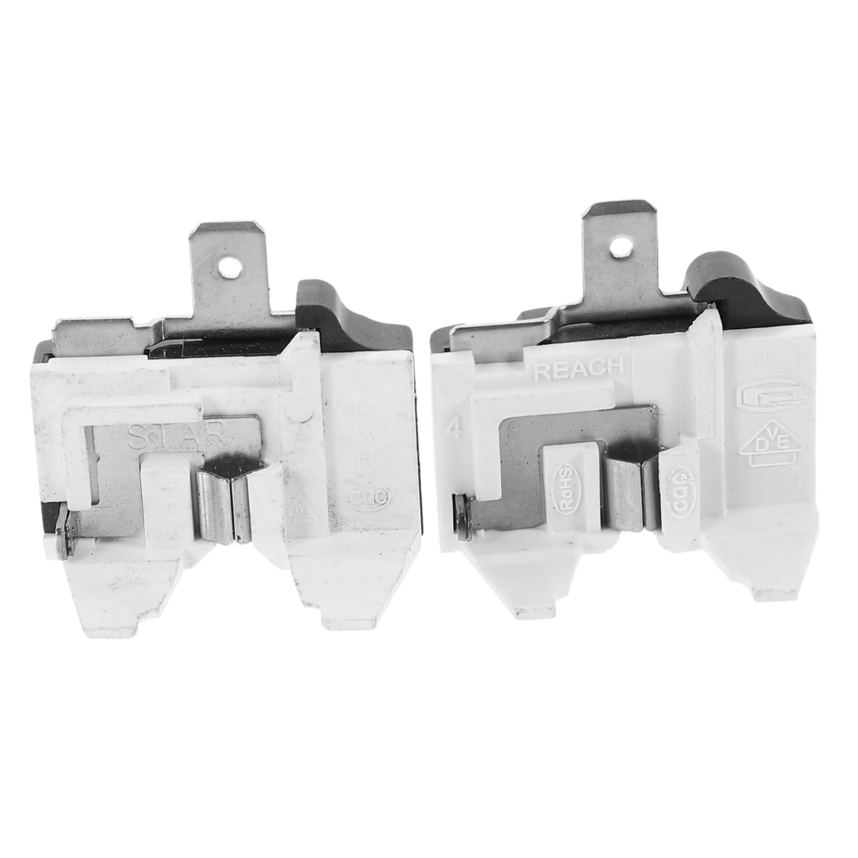 HOMSFOU 2 pezzi di protezione da sovraccarico, mini frigorifero, frigorifero per bevande, frigorifero, martello, starter congelatore, ricambio per compressore