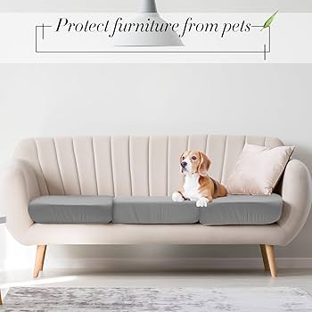 Amazon.com : Newwiee 8Pcs Patio Cushion Covers Stretch