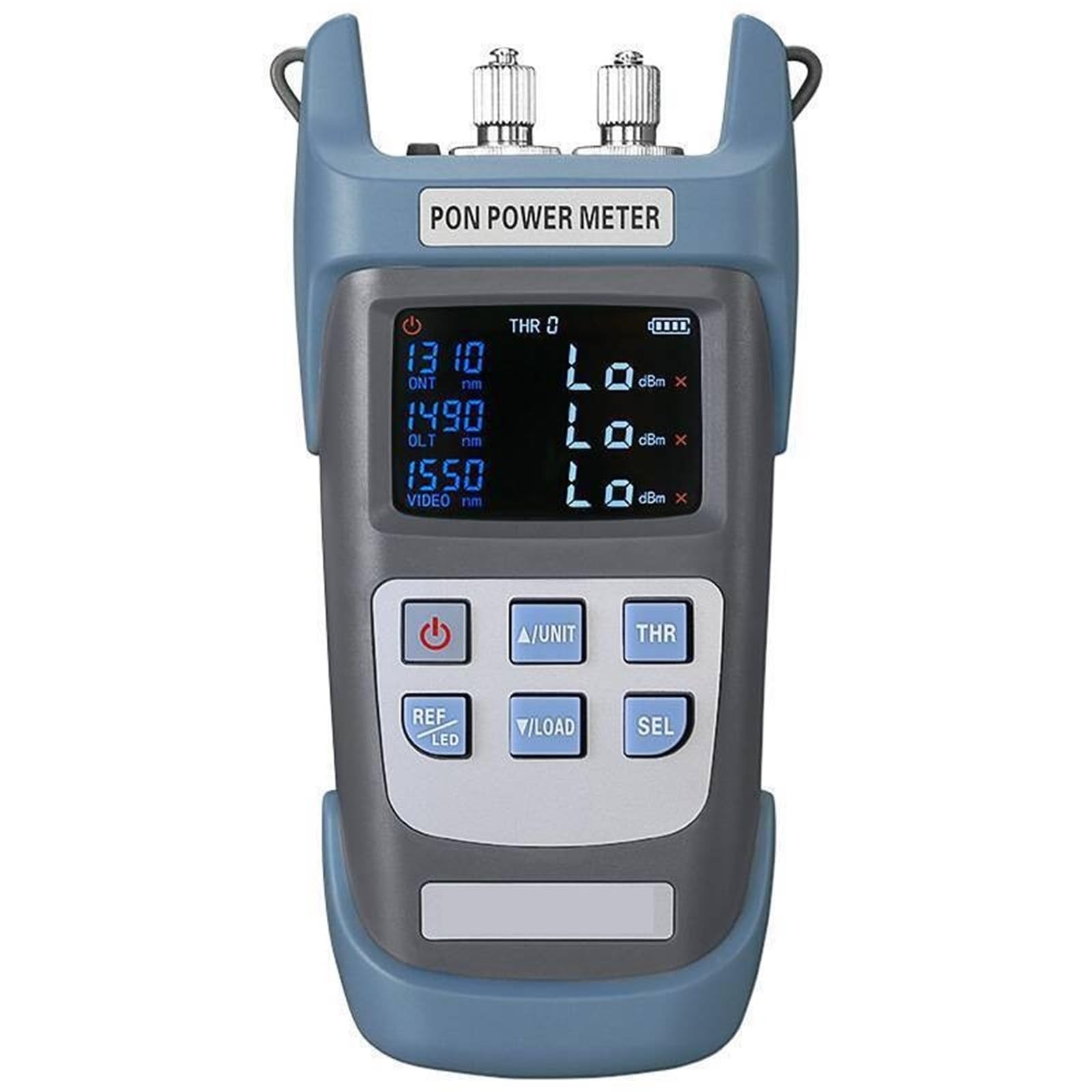 Medidor De Potencia Óptica AUA-C330A/U Recargable SC/FC/ST