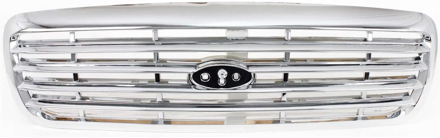 Garage-Pro Grille Assembly Compatible with 1998-2011 Ford Crown Victoria Chrome Shell and Insert