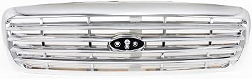 Evan Fischer Grille Assembly Compatible with 1998-2011 Ford Crown Victoria