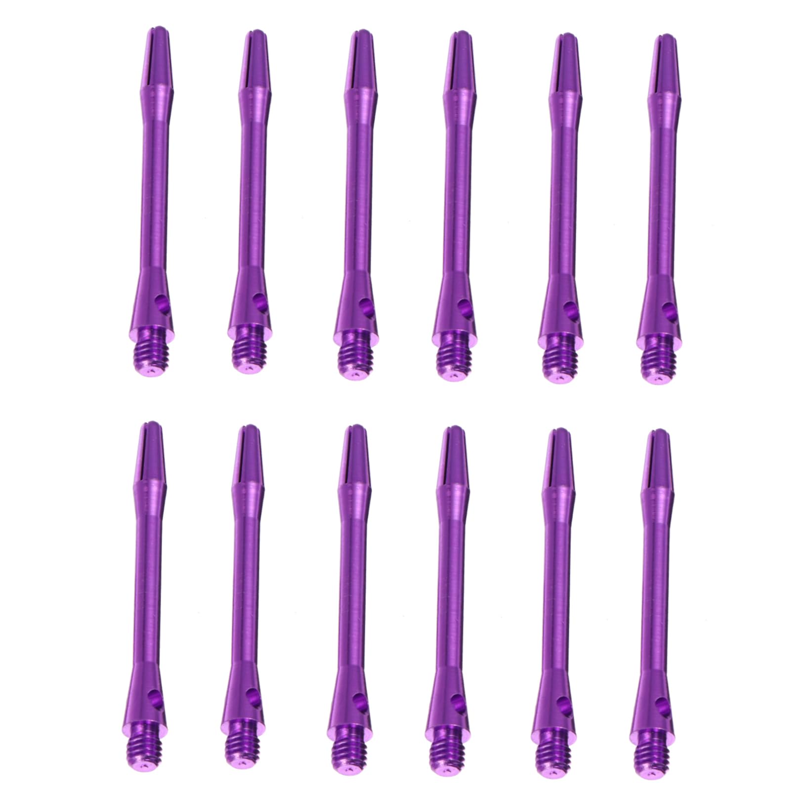 GOOHOCHY Shaft Supplies 12pcs Aluminum Alloy Game Shafts 2ba Thread Standard Rod