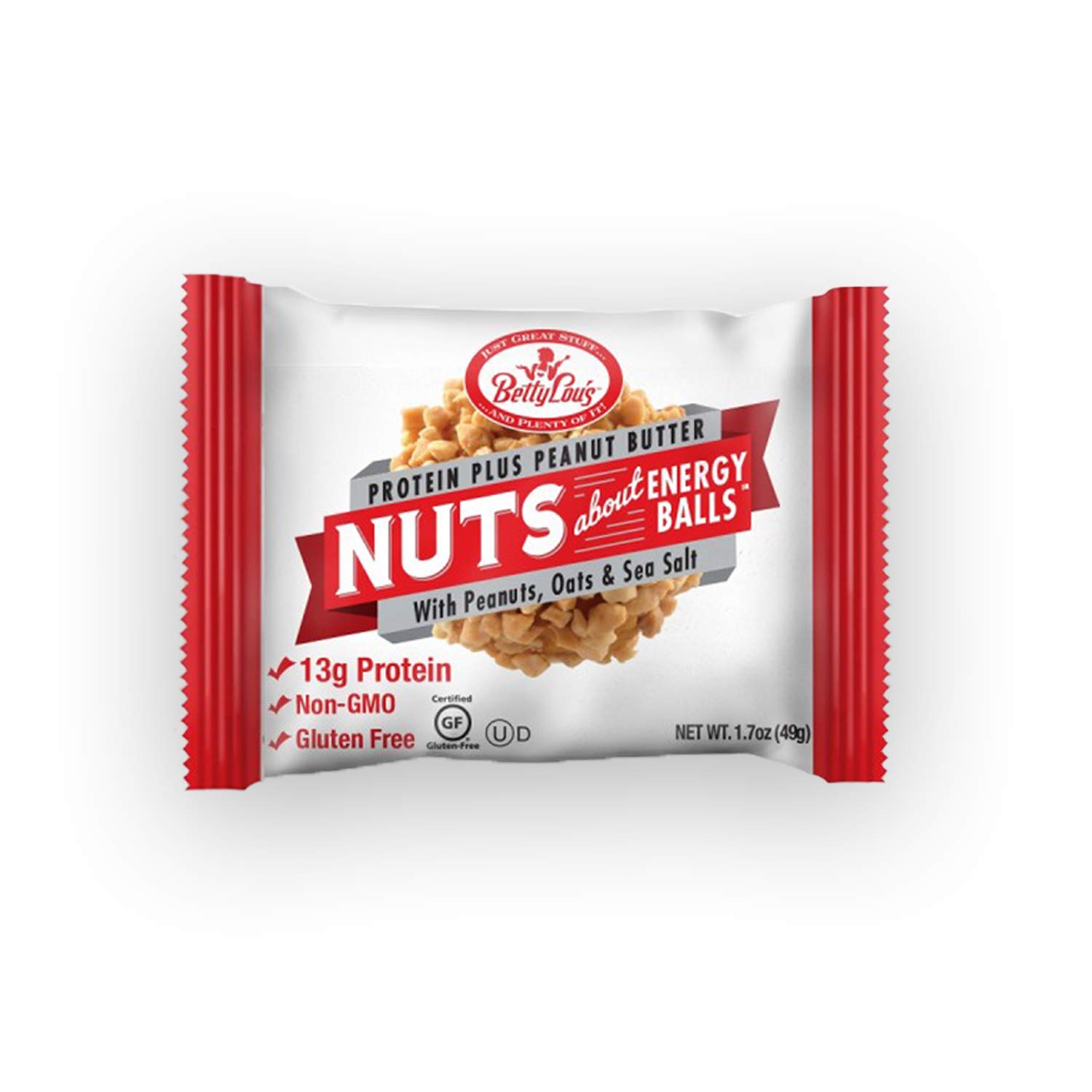 Betty Lou'S - Nuts About Peanut Butter Protein Plus Energy Balls 1.7 Oz. 114640