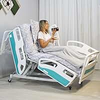 Cama Hospitalar Motorizada 10 Movimentos Luxo Com Colchão