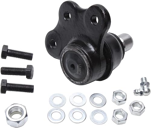 Miniatura 1491 de Detroit Axle - Par de rótulas delanteras inferiores para Jeep 2014-2018 Cherokee, 2 juntas esféricas inferiores reemplazo 2015 2016 2017