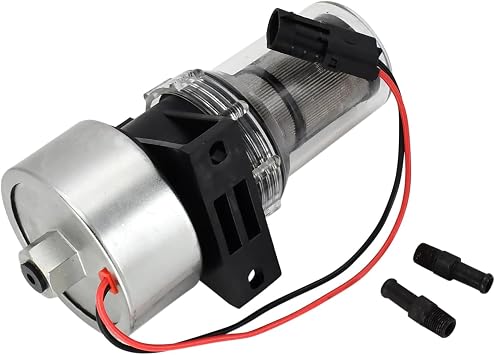 41-7059 12V Fuel Pump Compatible with Thermo King Cold Unit MD KD RD TS URD XDS TD LND Compatible with Carrier 30-01108-03 40253N 30-01108-02 30-01108-01 417059B