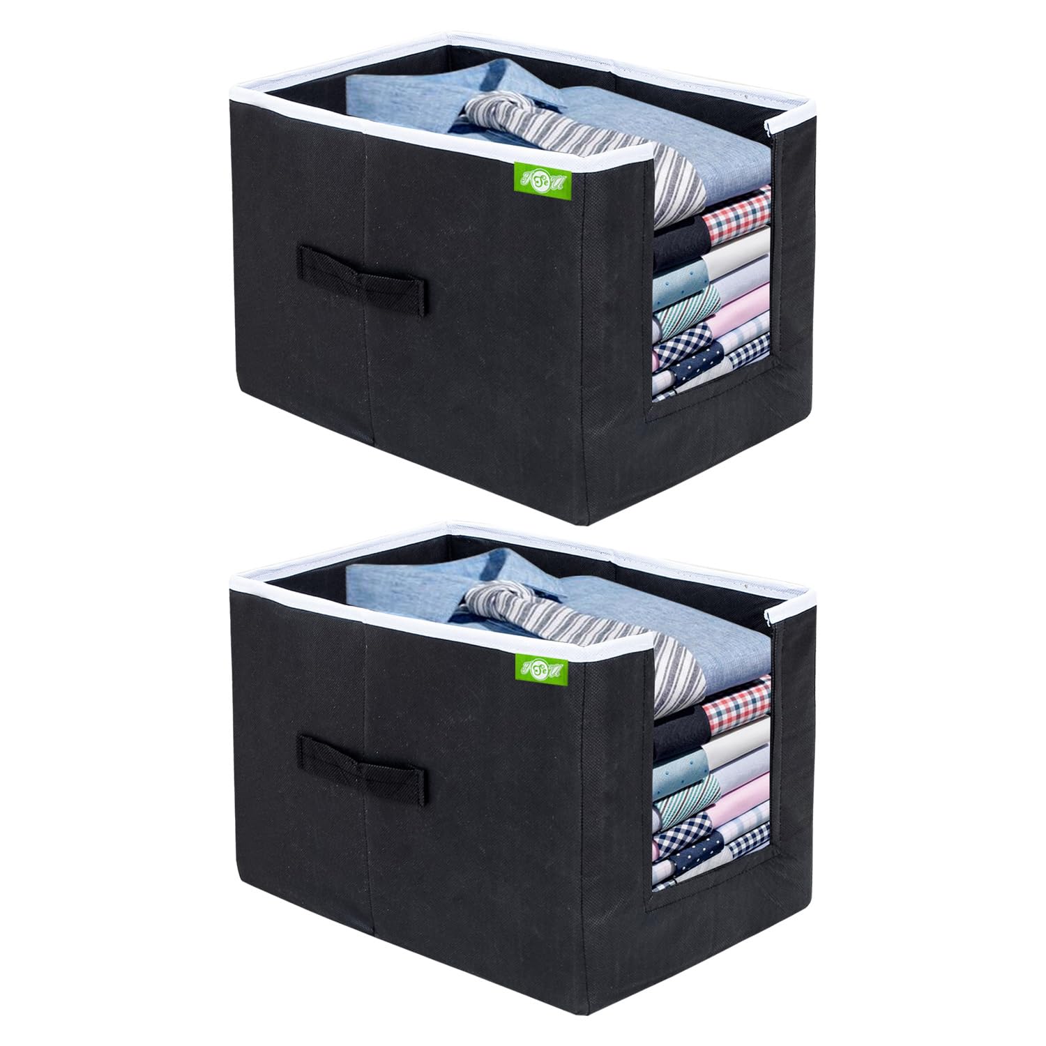 I se U Shirt Stacker Wardrobe Storage/Organiser for clothes & Shirts,(Pack of 2) Black (B0CP149FZN) Amazon Price History, Amazon Price Tracker