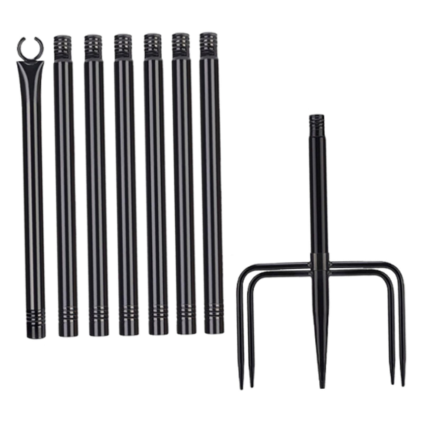 CALANDIS Ground Stake Light Pole Iron Metal Lights Stand for Party Celebration Garden | Other Outdoor Lighting | Outdoor Lighting | Yard Garden & Outdoor Living-image-46