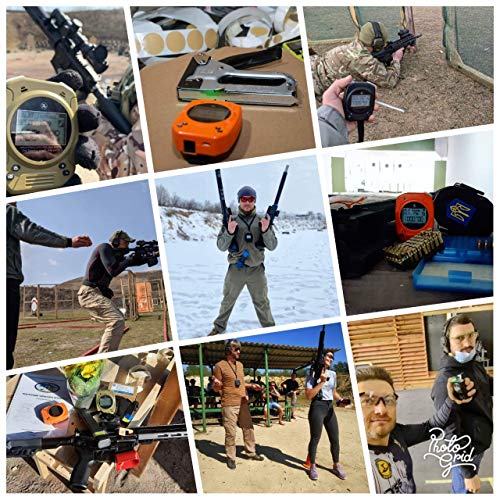 M1A2-F Shot Timer- Shooting Training Timer Perfect For Shooting Training Or Ro Use In Ipsc, Idpa, Uspsa, 3 Gun And Steel Challenge Competition Timer #TOP5